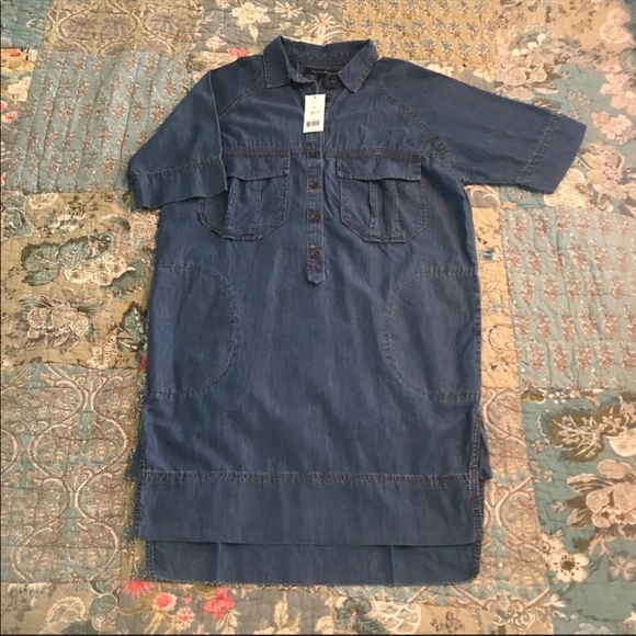 Banana Republic denim dress NWT! - Picture 6 of 6